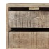 Aparador de madera maciza de mango 140x30x60
