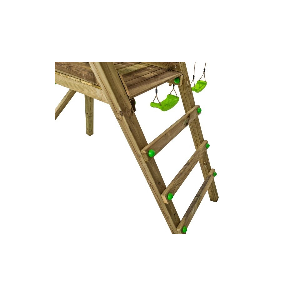 Parque Infantil Mauna Loa madera cuadrada asiento bebé