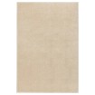 Alfombra de pelo corto beige 200x290 cm