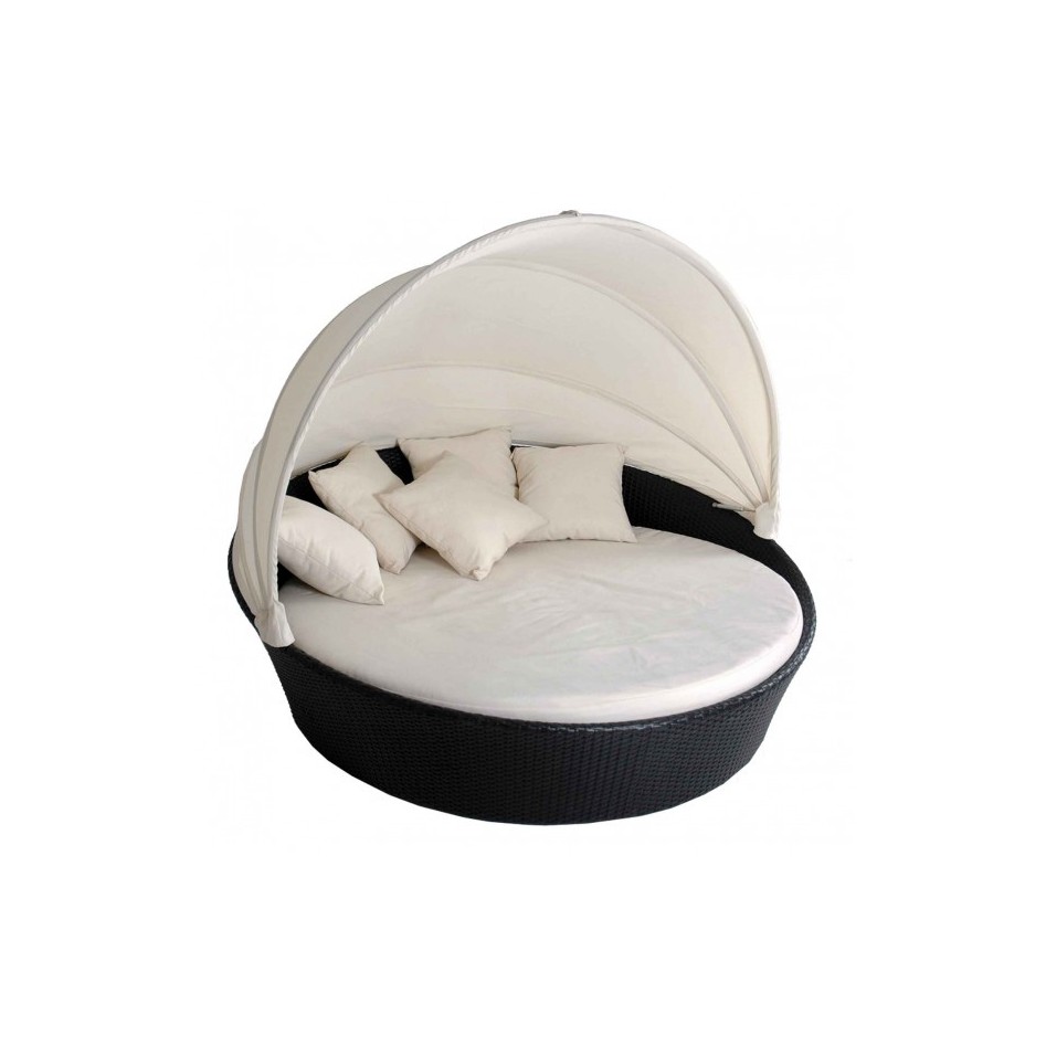 Rattan de color negro