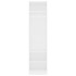 Armario de madera contrachapada blanco 50x50x200