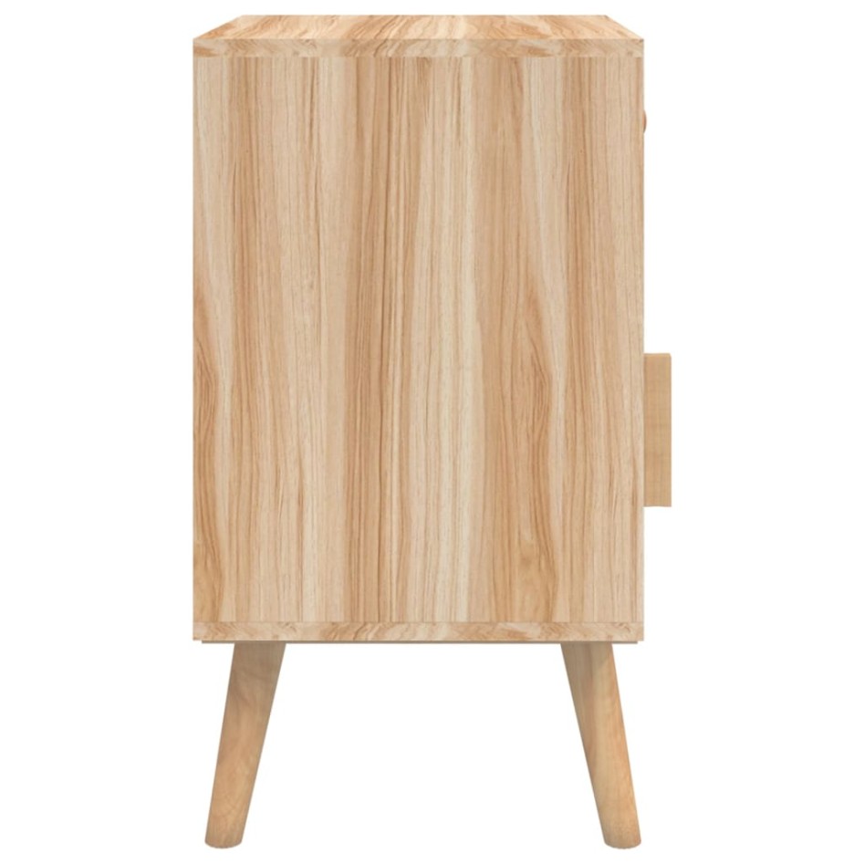 Mesitas de noche 2 uds madera contrachapada 40x30x55