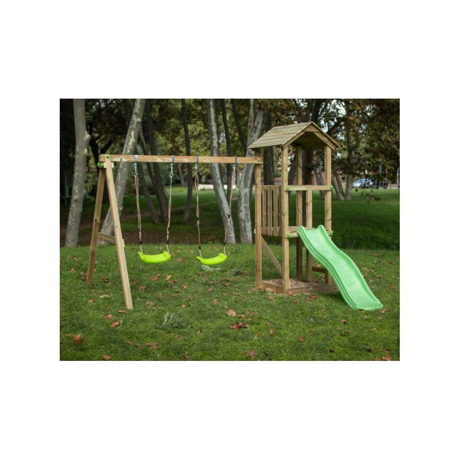 Parque Infantil Carlit M con columpio doble
