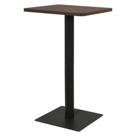Mesa de bistró ceniza oscuro 70x70x107