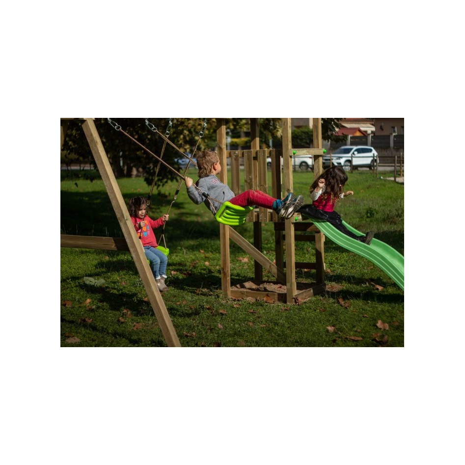 Parque Infantil Carlit M con columpio doble