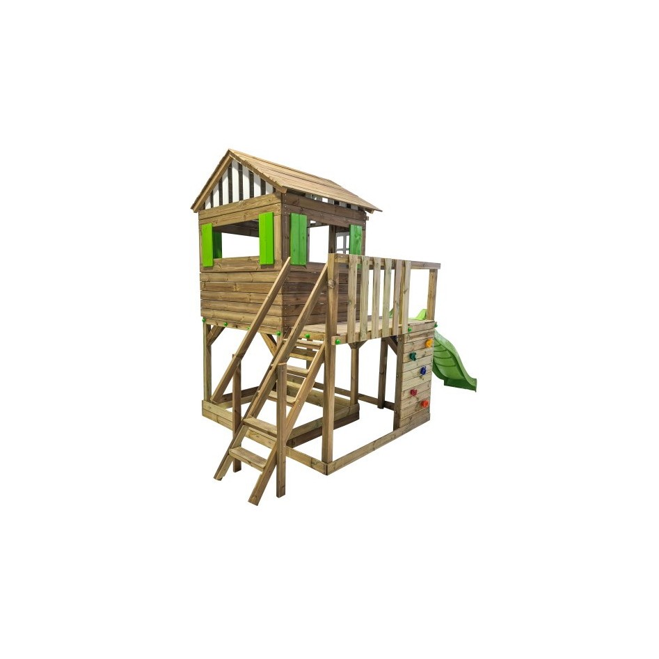 Torre Lollipop L con columpio individual