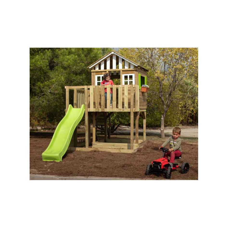 Torre Lollipop L con columpio individual