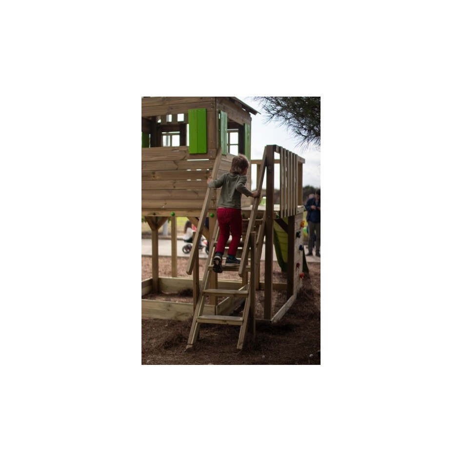 Torre Lollipop L con columpio doble