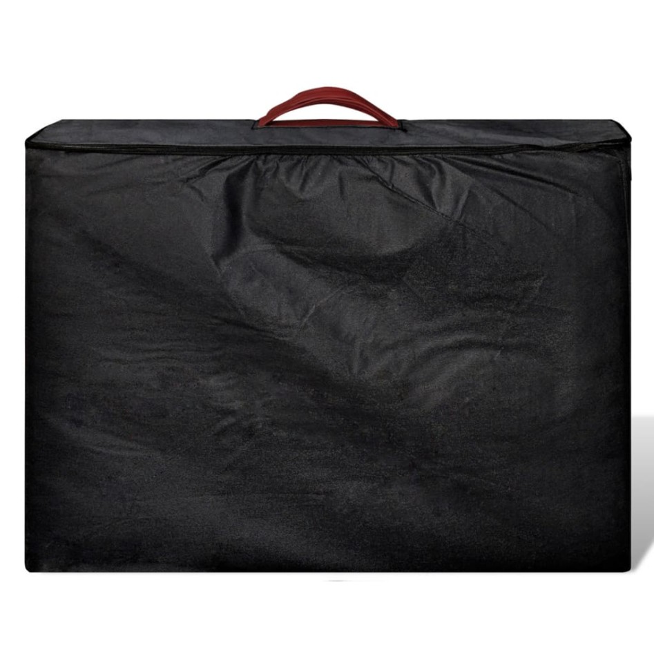 Mesa camilla de masaje de madera plegable de tres cuerpos