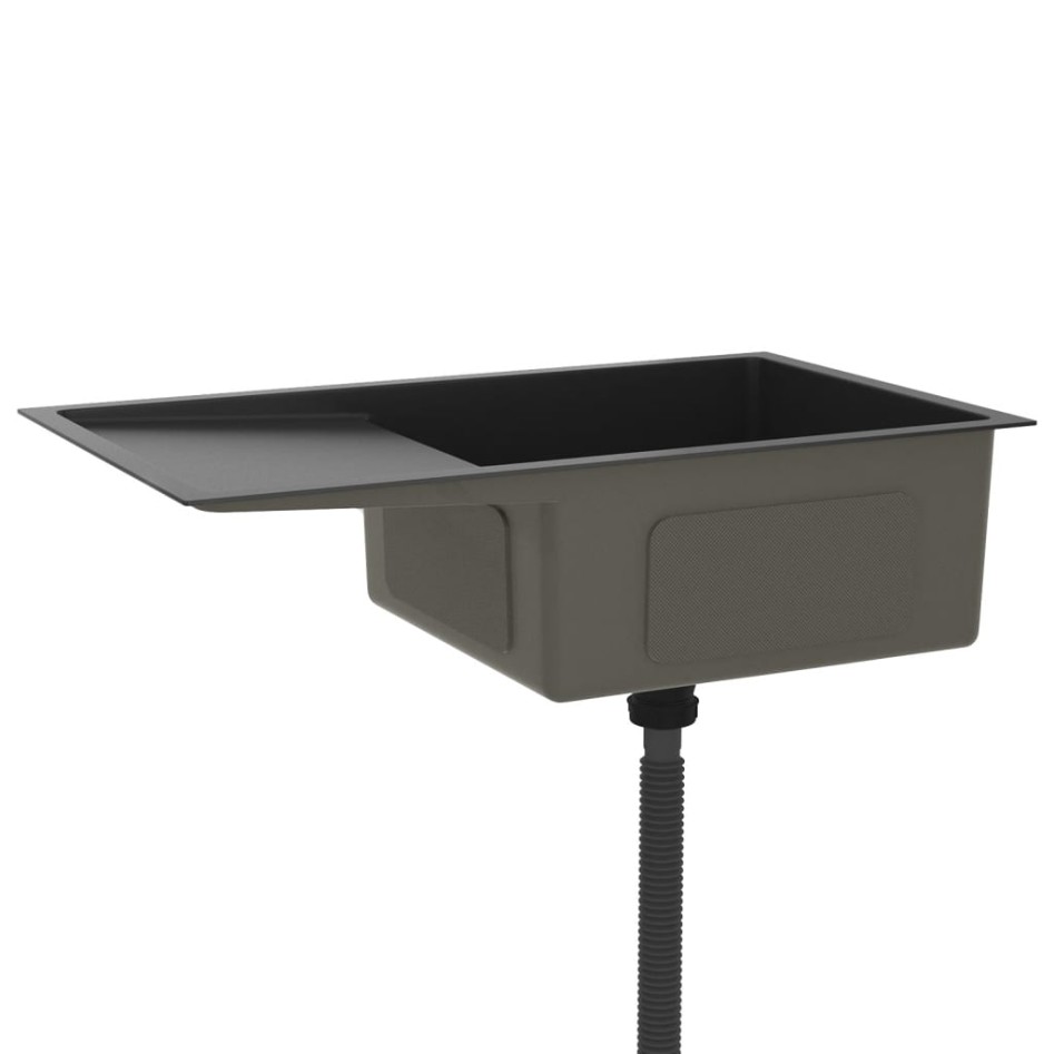 Fregadero hecho a mano de acero inoxidable