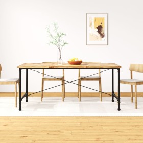 Mesa de comedor de madera maciza de mango 180