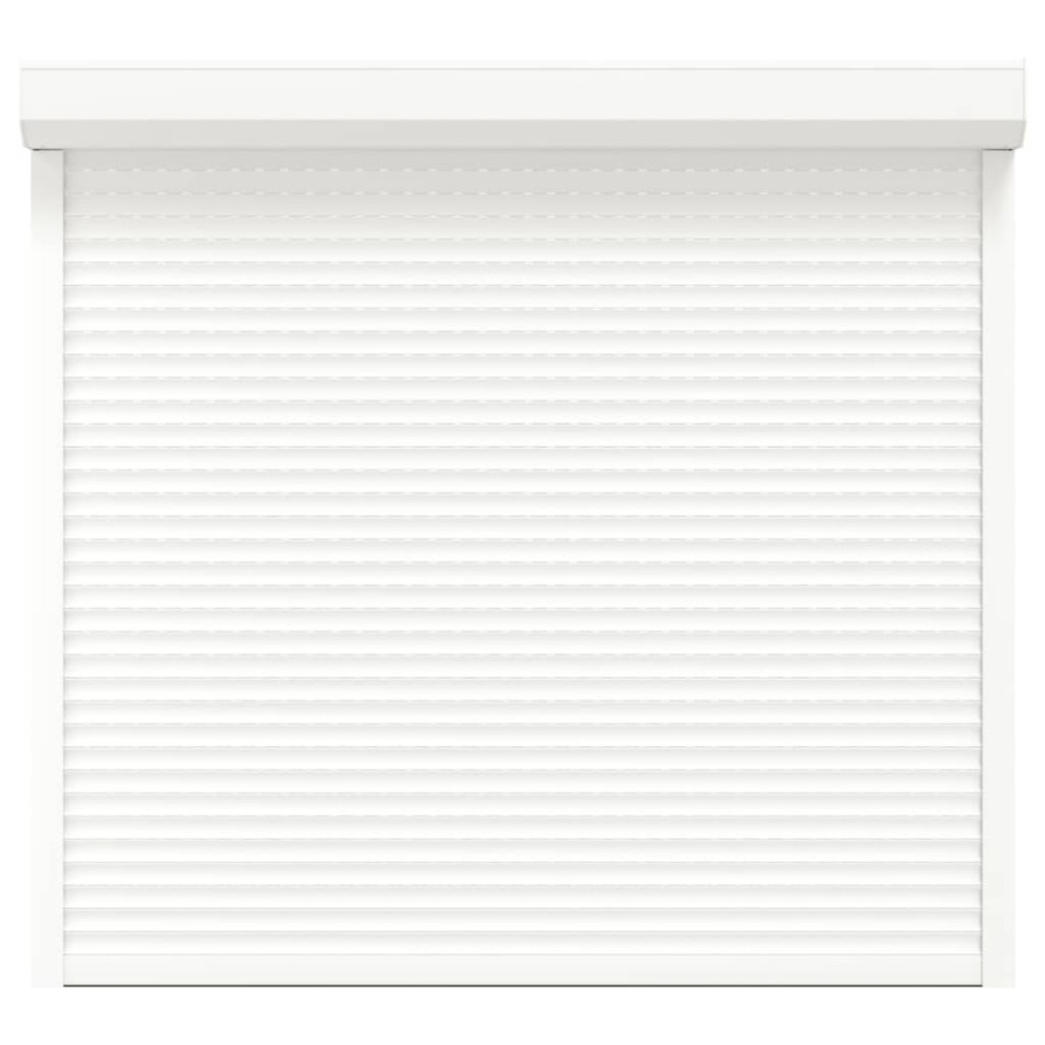 Persiana enrollable aluminio blanca 160x150