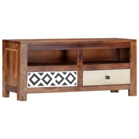 Mueble de TV madera maciza de Sheesham 90x30x40