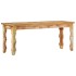 Banco de madera maciza reciclada 110x35x45