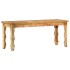 Banco de madera maciza reciclada 110x35x45