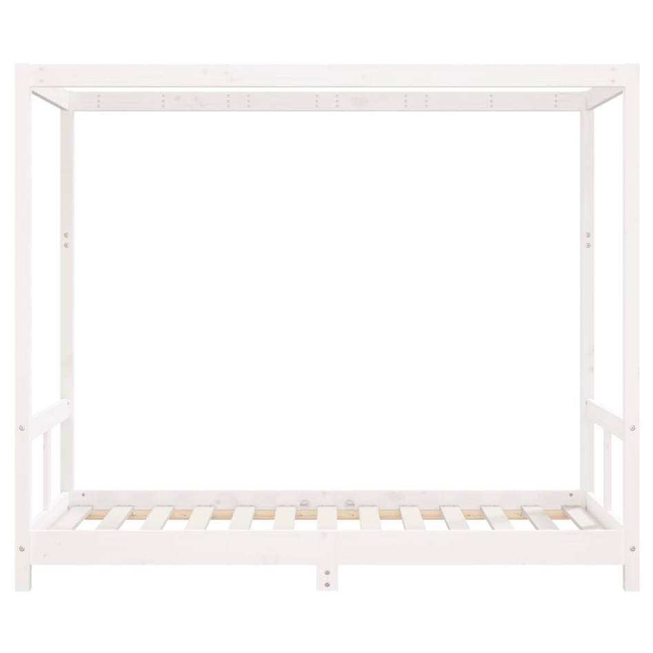 Estructura de cama para niños madera de pino blanco 80x160