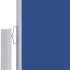 Toldo lateral retráctil azul 220x600