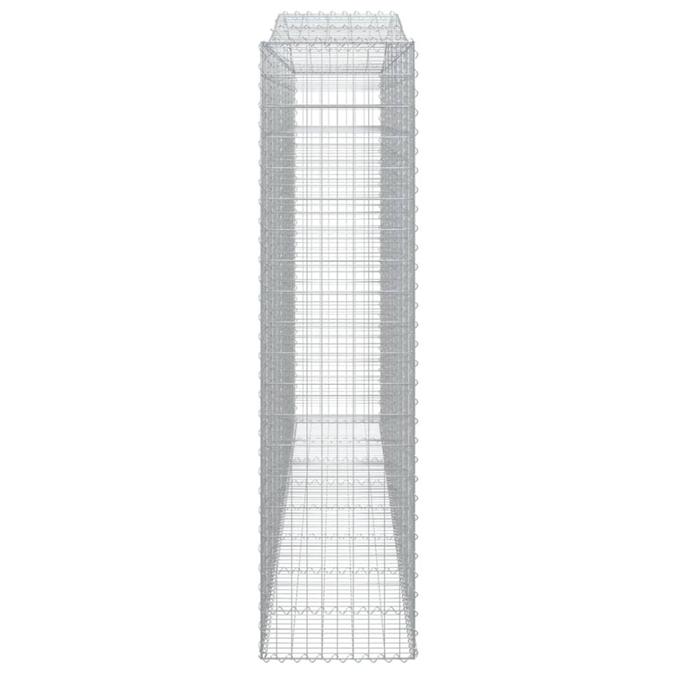 Cesta gaviones forma arco hierro galvanizado 400x50x200/220