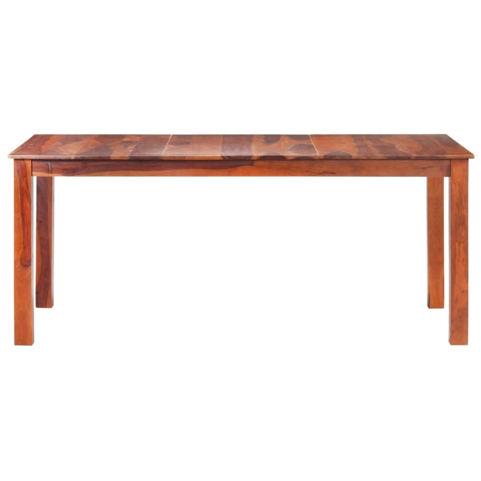 Mesa de comedor de madera maciza de sheesham 180x90x76