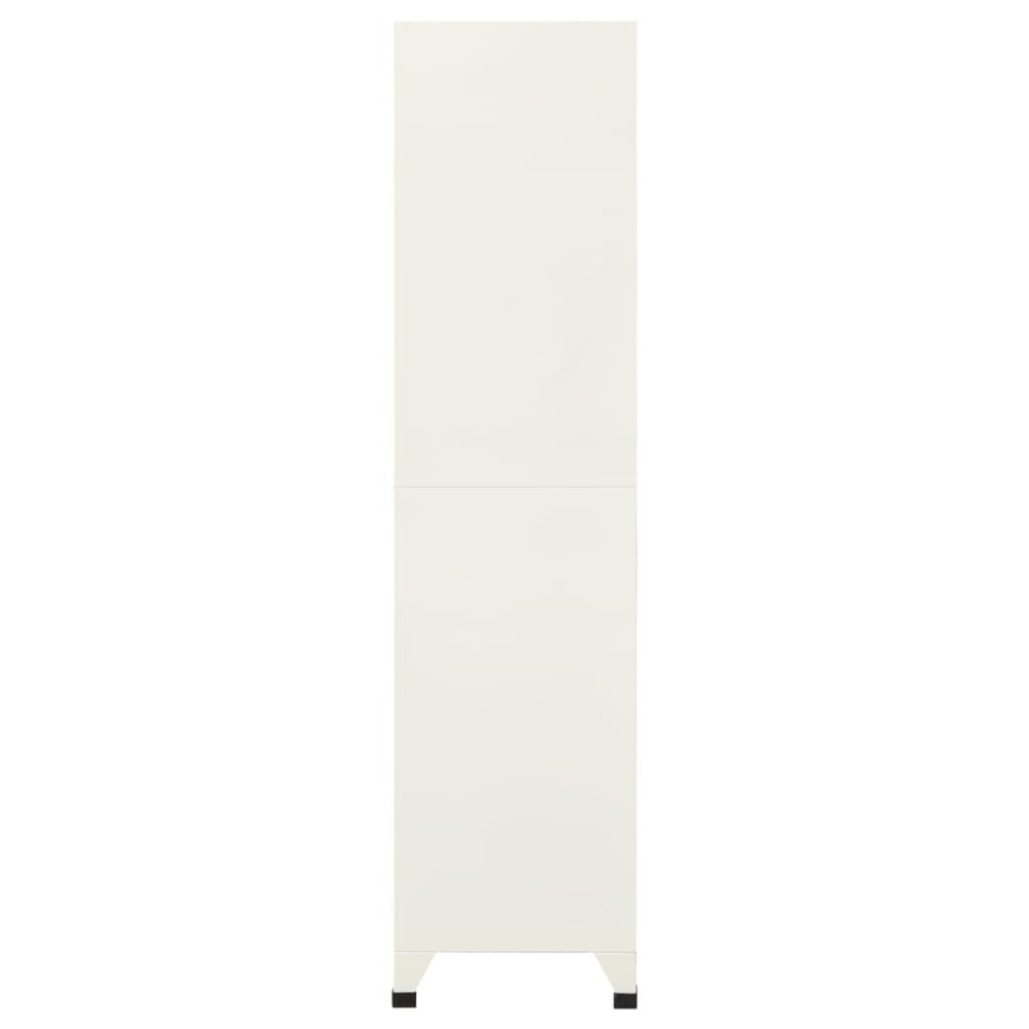 Taquilla de acero gris y azul 90x45x180