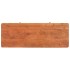 Mueble para TV de madera maciza de acacia 110x40x41