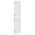 Biombo plegable con 5 paneles estilo japonés blanco 200x170