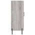 Aparador de madera de ingeniería gris Sonoma 69,5x34x90