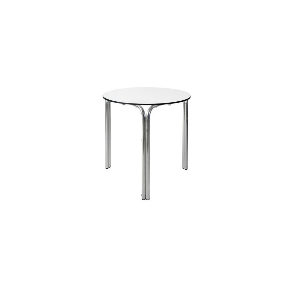 Mesa de exterior apilable, modelo Ola 3 Ø60