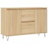 Aparador de madera de ingeniería roble Sonoma 104x35x70