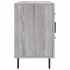 Aparador de madera de ingeniería gris Sonoma 100x36x60