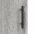 Escritorio madera de ingeniería gris Sonoma 140x50x75