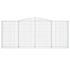 Cesta gaviones forma arco hierro galvanizado 400x50x160/180