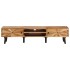 Mueble para TV madera maciza de acacia 145x35x35