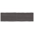 Tablero mesa madera tratada borde vivo marrón 220x60x(2-4)