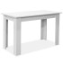 Mesa de comedor y bancos 3 piezas madera contrachapada