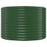 Jardinera arriate acero recubrimiento polvo verde 507x100x68