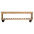 Mueble para TV madera de mango rugosa 130x30x42