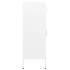 Armario almacenamiento acero blanco 80x35x101,5