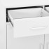 Armario almacenamiento acero blanco 80x35x101,5