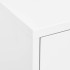 Armario almacenamiento acero blanco 80x35x101,5