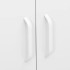 Armario almacenamiento acero blanco 80x35x101,5