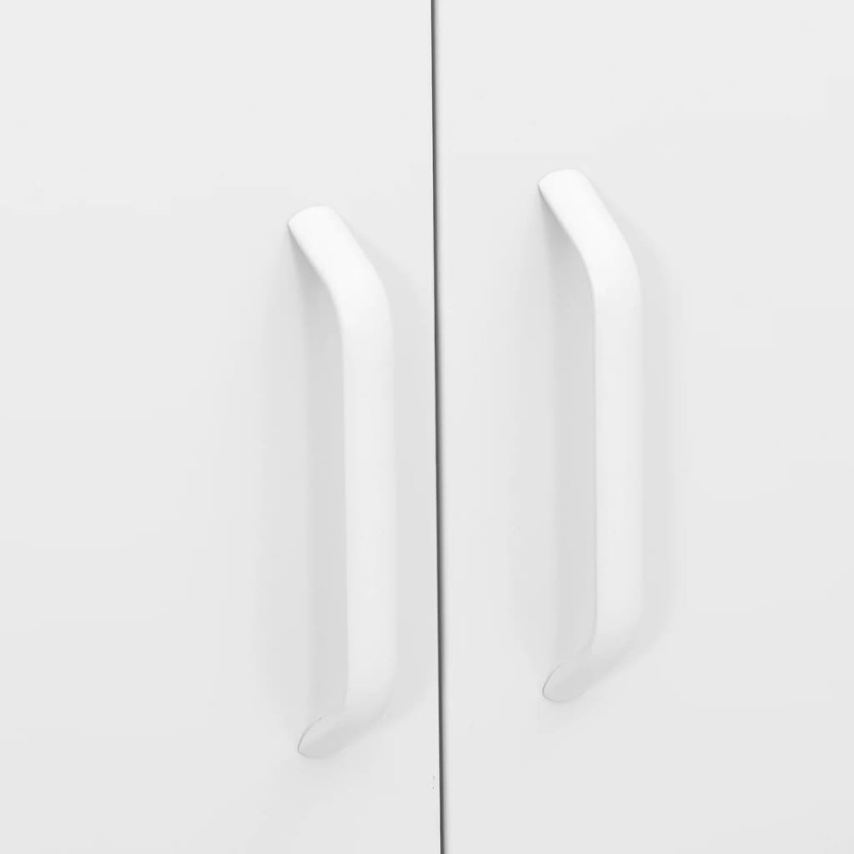 Armario almacenamiento acero blanco 80x35x101,5