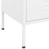 Armario almacenamiento acero blanco 80x35x101,5