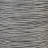 Capi Jarrón Nature Rib cónico gris antracita 62x48 cm