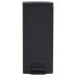 Cubo basura con pedal antihuellas 30L negro acero