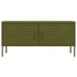 Mueble para TV de acero verde oliva 105x35x50