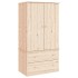 Armario ALTA madera maciza pino 90x55x170