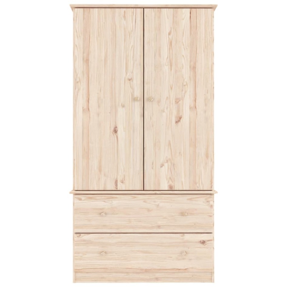 Armario ALTA madera maciza pino 90x55x170