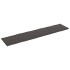 Tablero mesa madera tratada borde vivo marrón 220x50x(2-4)
