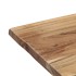 Mesa de comedor de madera maciza de acacia 140x80x76